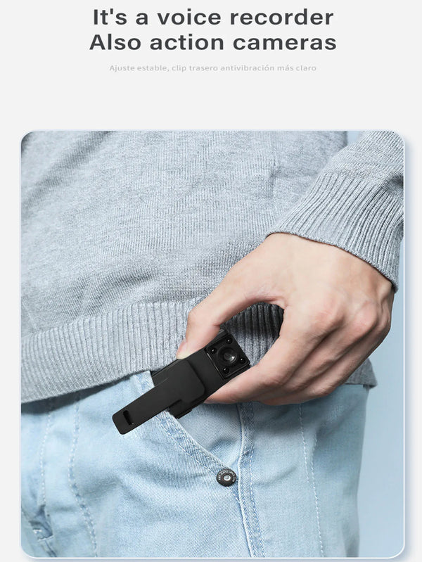 HD Smart Pen Camera With Rotating Lens Night Vision Portable - stepyours.com