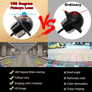 Smartour AHD CVBS CCD Fisheye Rear View Camera 1080P Night Vision Waterproof - stepyours.com
