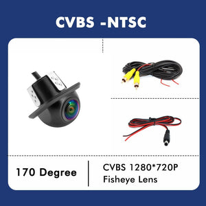 Smartour 4K Fisheye Car Rear View Camera 180 Degree Night Vision Parking Helper - stepyours.com