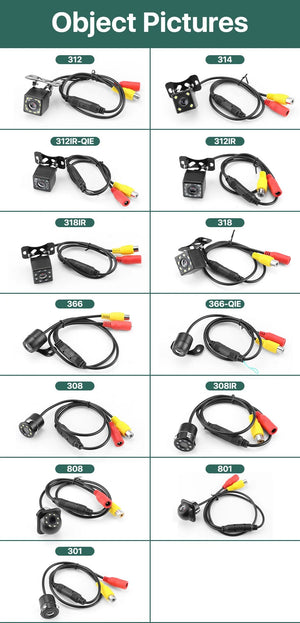 GreenYi Rear View Camera With IR Night Vision Waterproof CCD For Safer Parking - stepyours.com