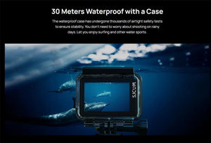 SJCAM SJ4000 Air Action Camera 4K Video 30m Waterproof 2.4G WiFi Sports Cam - stepyours.com