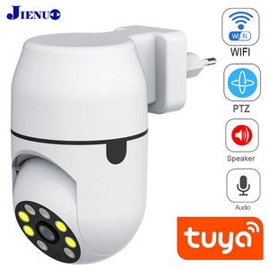 Tuya PTZ IP Camera With Auto Tracking And Wireless Night Vision 1080P - stepyours.com