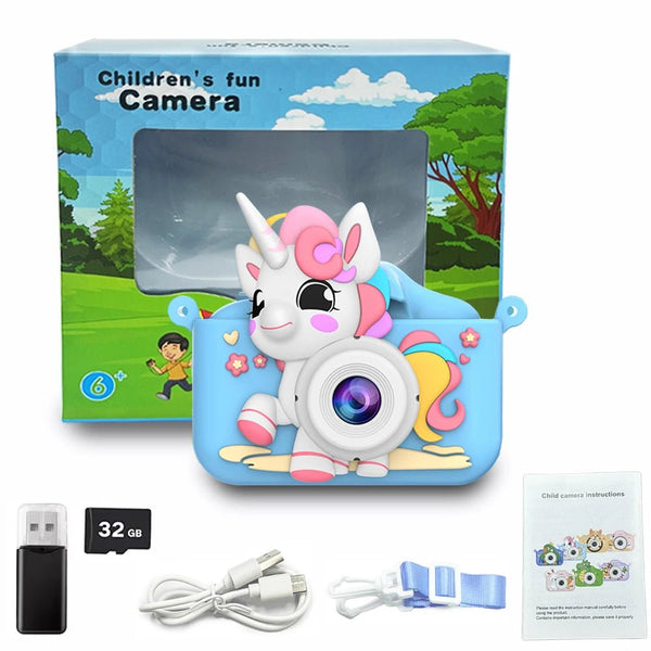 Kids Digital Camera 1080P HD 2 Inch Screen Video Recording Toy Gift - stepyours.com