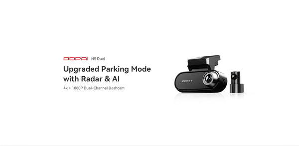 DDPAI N5 Dual Front and Rear Dash Cam 4K Ultra HD GPS ADAS Night Vision - stepyours.com