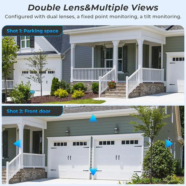 ANBIUX 8MP Dual Lens PTZ IP Camera with AI Humanoid Detection - stepyours.com