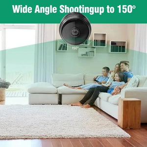 A9 HD WiFi Smart Surveillance Camera 1080P 1MP Home Security Wireless - stepyours.com