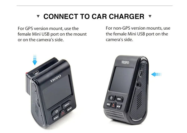 VIOFO A119 V3 2K Car Dash Camera With Parking Mode G Sensor Rota Lens - stepyours.com