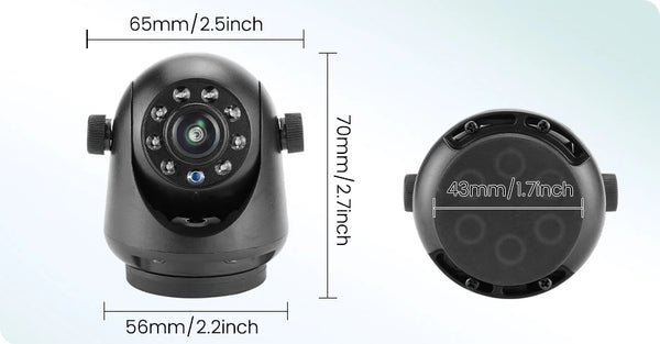 GreenYi 5G WiFi Magnetic Hitch Wireless Rear View Camera Night Vision Trailer - stepyours.com