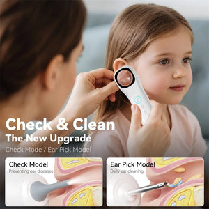 5 - in - 1 Smart Ear Detector - With Screen 1080P HD Ear Camera For Home Use - stepyours.com
