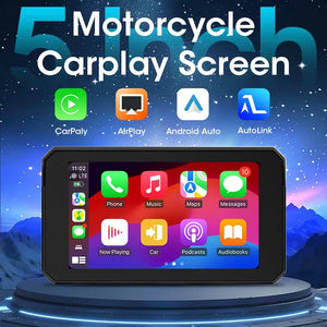 Jansite Motorcycle Screen - Dual Bluetooth Carplay - MT 32G product image