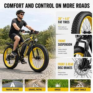Fat Tire Ebike Inch Load — product view 5