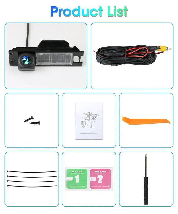 JMCQ AHD 1080P Car Rear View Camera 170 Degree Fisheye With Bracket For Opel - stepyours.com