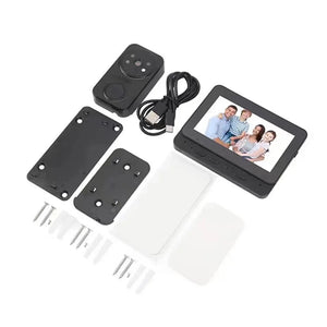 Wireless Video Doorbell Camera Bundle Smart Security with Night Vision 2.4G WiFi HD Motion Detection Cloud Storage by stepyours.com
