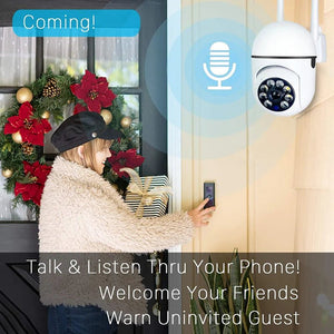 1080P HD PTZ WiFi IP Camera Outdoor Night Vision Waterproof CCTV Surveillance - stepyours.com