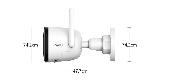 IMOU Outdoor Bullet 2C 5MP WiFi Camera Weatherproof AI Human Detection - stepyours.com