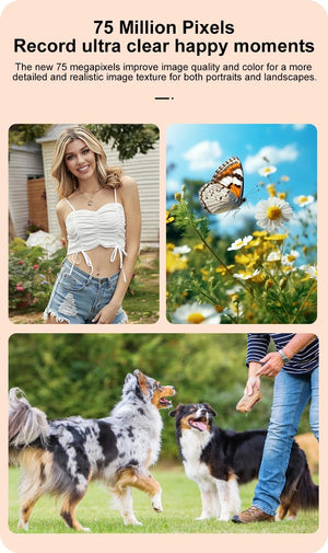 Ourlife Compact 5K Digital Camera With 18X Zoom 75MP 180 Flip Screen WiFi - stepyours.com