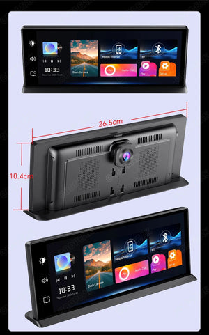 K2 Pro Dash Cam 11.3 Inch 4K 2160P GPS Wireless CarPlay Dual Lens - stepyours.com