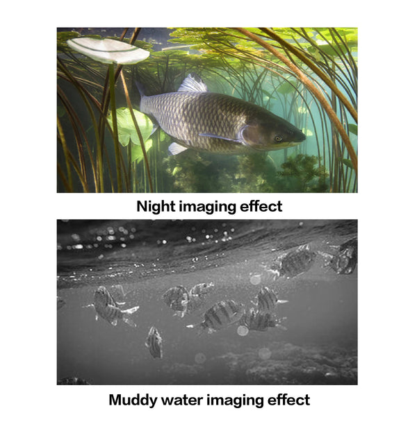 Portable Fish Depth Finder Handheld 1080P Underwater Camera With 4.3 Inch LCD - stepyours.com
