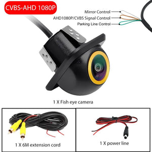 Car Front Rear Side View Camera 170 Degree Fisheye Night Vision Waterproof - stepyours.com