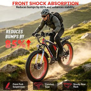 Fat Tire Electric Bike — product view 6