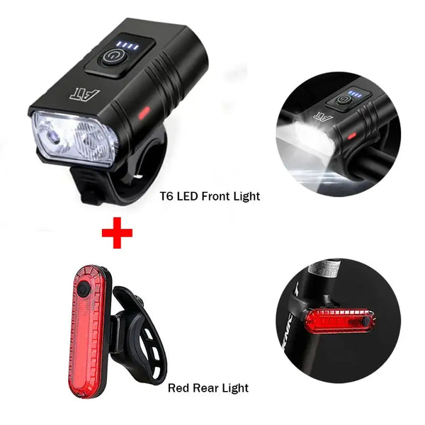 LED Bicycle Headlight - Type C Rechargeable — product view 7