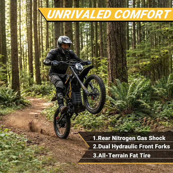 Zonveer Electric Dirt Bike — product view 3