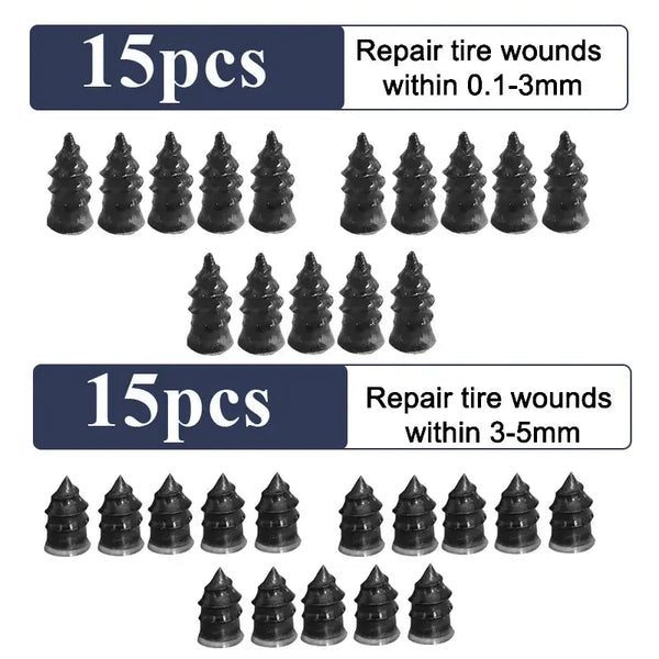 Car Rubber Tire Repair Nails Universal Patch Kit — product view 8