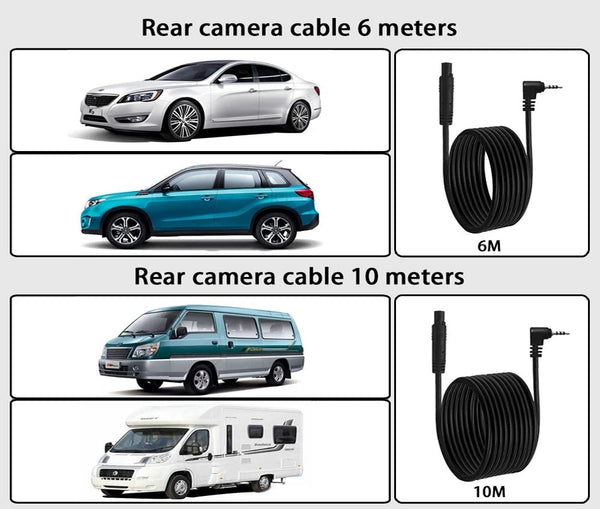 10 Inch 4K Dash Cam With CarPlay Android Auto GPS WiFi Rearview Mirror - stepyours.com