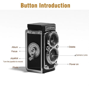 CHUZHAO Vintage Mini Digital Camera Autofocus 12MP 1080P FHD Vlogging Portable - stepyours.com