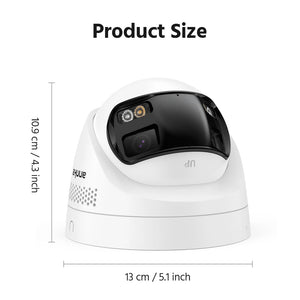 ANNKE 4K 8MP Dual - Lens Outdoor PoE Camera - 180 - Degree Wide View - stepyours.com