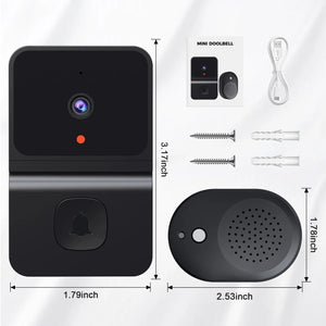 Wireless Doorbell WiFi Outdoor HD Camera Security Door Bell Night Vision Video Intercom Voice Change For Home Monitor Door Phone by stepyours.com