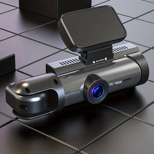 1080P WiFi Dual Dash Cam Front Inside Car with IR Night Vision Loop Recording - stepyours.com