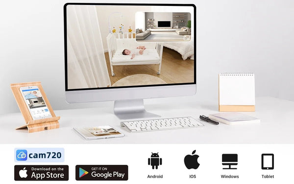 Lenovo 4K WiFi Surveillance Camera - Outdoor Dual Lens PTZ With Auto Tracking - stepyours.com