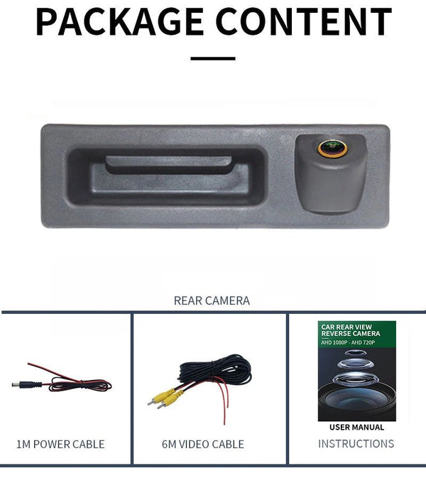 AHD 1080P Waterproof Night Vision Rear View Camera For BMW 3 Series And 5 Series - stepyours.com