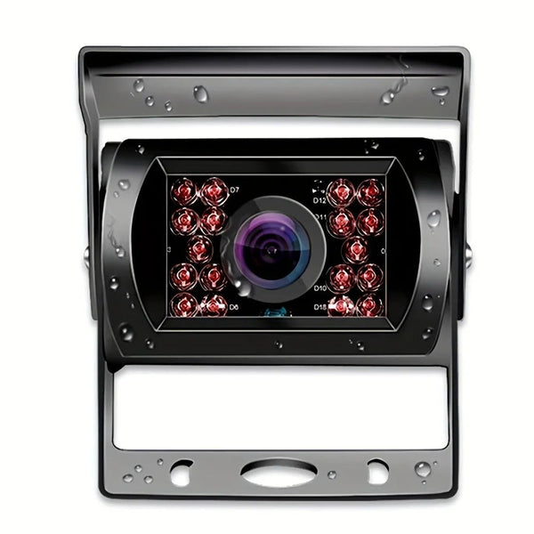 Night Vision 7 Inch TFT Monitor With 18 IR LEDs Backup Camera RV - stepyours.com