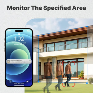MOES Tuya Solar Powered 4G WiFi 4MP Security Camera With Color Night Vision - stepyours.com