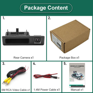 GreenYi 170 Degree 1080P HD AHD Night Vision Rear View Camera For BMW 3 Series - stepyours.com