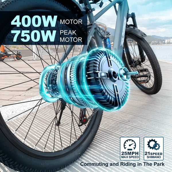 Power E Bike - Swift Daily Commute — product view 3
