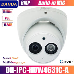 Dahua IPC - HDW4631C - A 6MP PoE Dome IP Camera - Multilingual Firmware, IP67 - stepyours.com