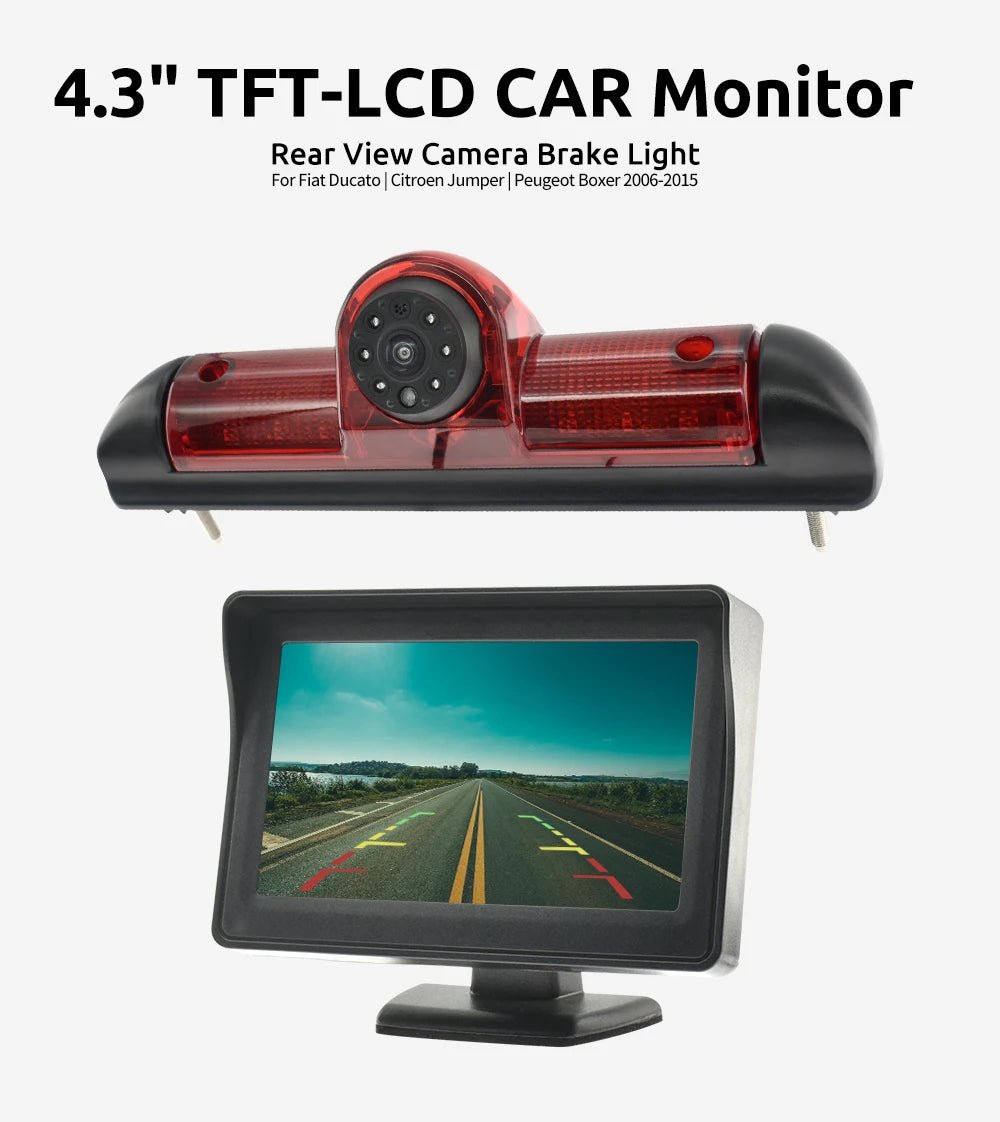 170 Degree Rear View Camera Waterproof Night Vision For Fiat Ducato Jumper - stepyours.com