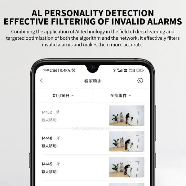 Xiaomi 360 Degree PTZ 2K AI Security Camera AI Human Detection Night Vision - stepyours.com