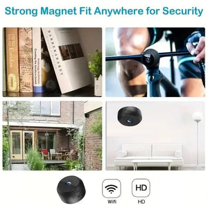 A9 HD WiFi Smart Monitor Indoor Security Camera - 720p Real Time View.Add Hooks - stepyours.com