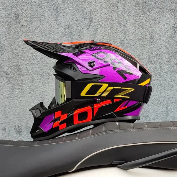 DOT Full Face Motorcycle Helmet off Road — product view 21