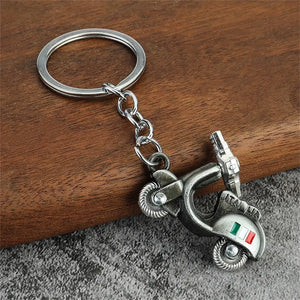 Motorcycle Keychain With Rotating Wheels For Gifts — product view 18