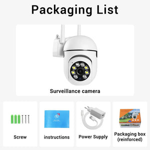OKam Pro Indoor 8MP WiFi IP Camera - Smart Tracking And 355 Degree Pan - stepyours.com