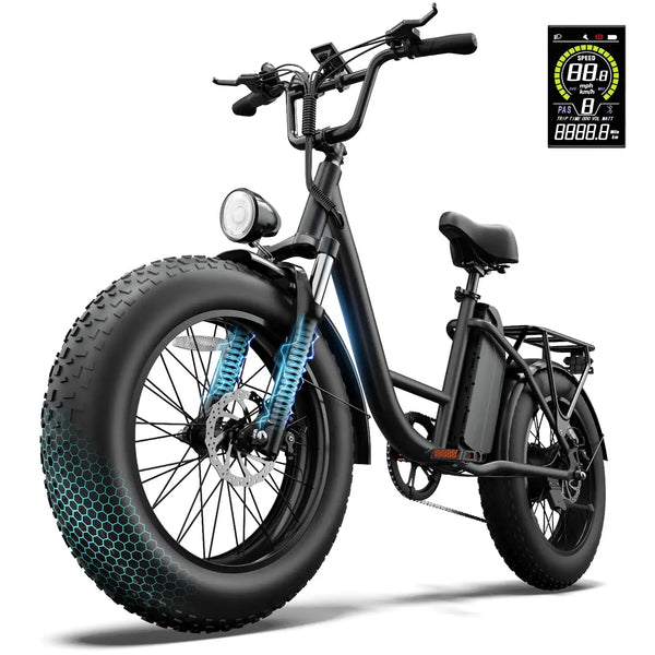 Urlife Fat Tire Ebike — product view 7