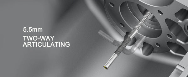 Teslong TD450S Borescope Four Point Five Inch Articulating Endoscope 1080P - stepyours.com