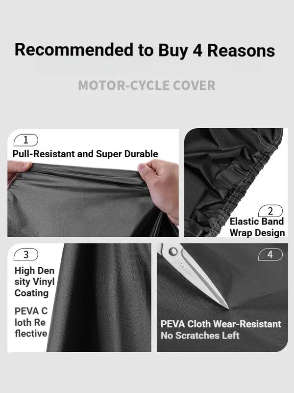 TOSUOD Thickened bike rain cover, All-Inclusive Design Rain Snow Dust New All Weather Protective Sunshade Protective Covers