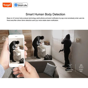 Tuya Smart 1080p WiFi Security Camera With 2 Way Audio And Motion Tracking - stepyours.com