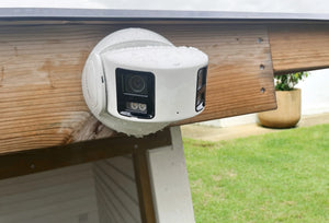 Hikvision 8MP Panoramic ColorVu Turret IP Camera Dual Lens Built In Mic Speaker - stepyours.com